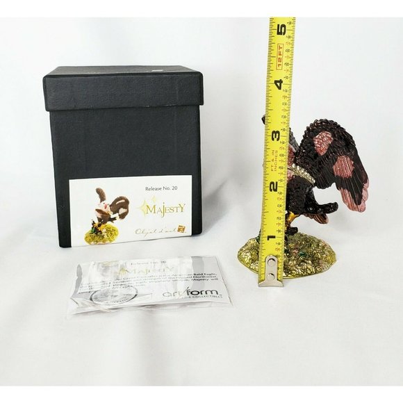 Objet d'Art Release #20 "Majesty" Bald Eagle - Picture 8 of 9